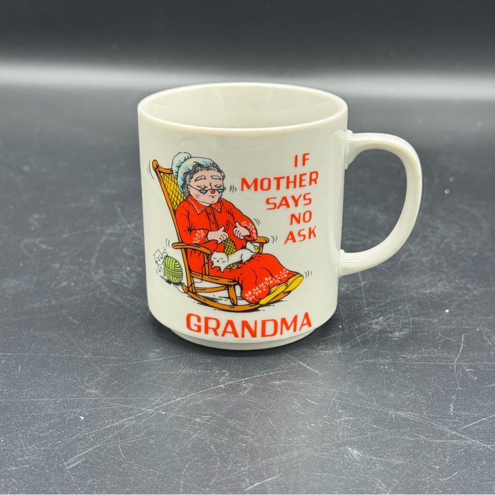 Vintage Grandma Quote Ceramic Mug